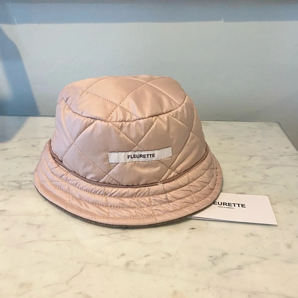 NWT Fleurette Reversible Bucket Hat